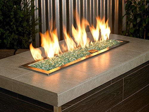 Image of American Fireglass 5-Pound Fireplace and Fire Pit Glass, Solex, 1 /4-Inch