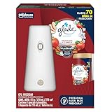 Glade Aromatizante Automático, TrueScent Technology Aroma Manzana y Canela, Hasta 70 días de Frescura Continúa, Incluye...