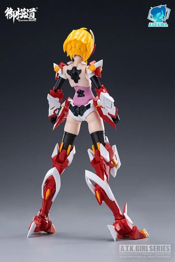 Model Wschodni ATK Girl Zhuque Vermilion Bird 1/12 160 mm plastikowy zestaw modeli, cztery chińskie boskie bestie seria Mecha Girl Action Figure Model montażowy