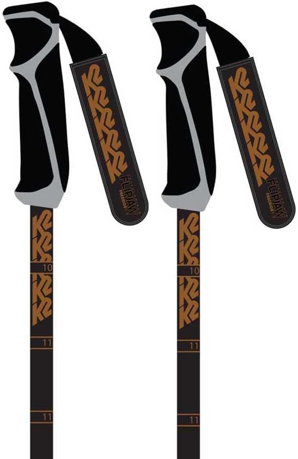 K2 Flipjaw Freeride Adjustable Ski Poles