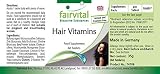 Fairvital | Haar Vitamine Tabletten - Haar Vital - HOCHDOSIERT - 60 Tabletten - mit Vitamin B-12, Biotin, Zink, Spurenelementen, Bierhefe und Sojaprotein