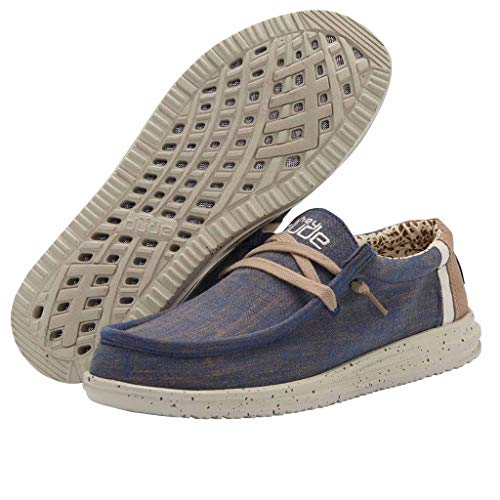 Image of HEYDUDE Men's Wally Funk | Men's Shoes | Men's Lace Up Loafers | Comfortable & Light-Weight