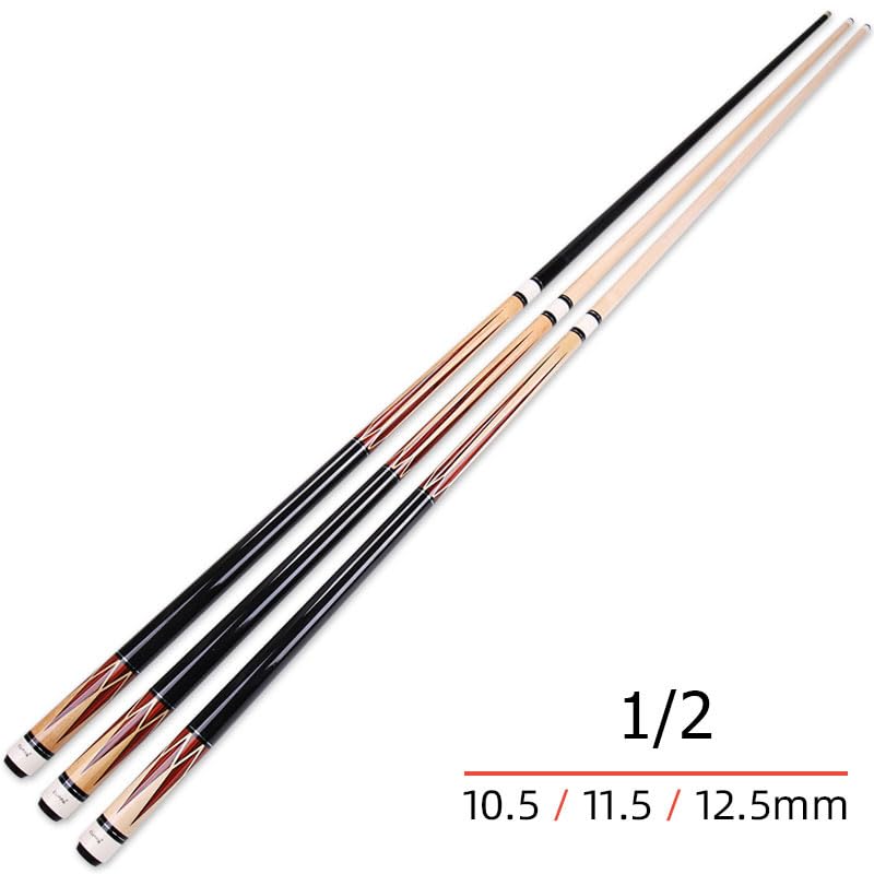 Queue de billard CUPPA 1/2 corps fendu en érable 147,3 cm 538,6 g - 6