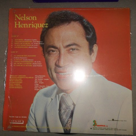 Vista 2 de Nelson Henriquez Nelson Henriquez - LP Vinyl Sonoven LPS 250