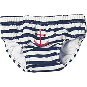Playshoes – 460110 Jungen Schwimmwindel UV-Schutz Windelhose Maritim