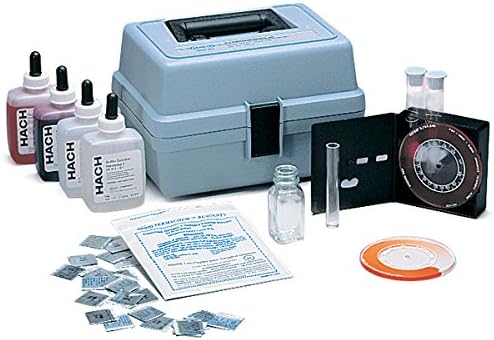 Hardness, Iron, and pH Test Kit, Model HA-62A, Water Quality Testing Kit, Multi-Parameter Test Kit, Comprehensive Water Quality Analysis, Portable Water Testing Kit, 183701
