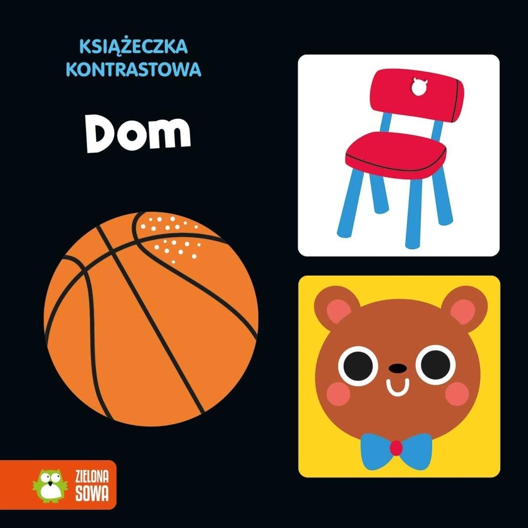 Książeczka kontrastowa. Dom