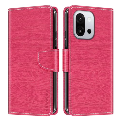 Shantime ���U�[���z�P�[�X OnePlus 15T 5G �Ƃ̌݊������� �J���t���蒠�^ �J�[�h���[ �}�O�l�b�g�� �S�ʕی�V�F��(���[�Y���b�h)