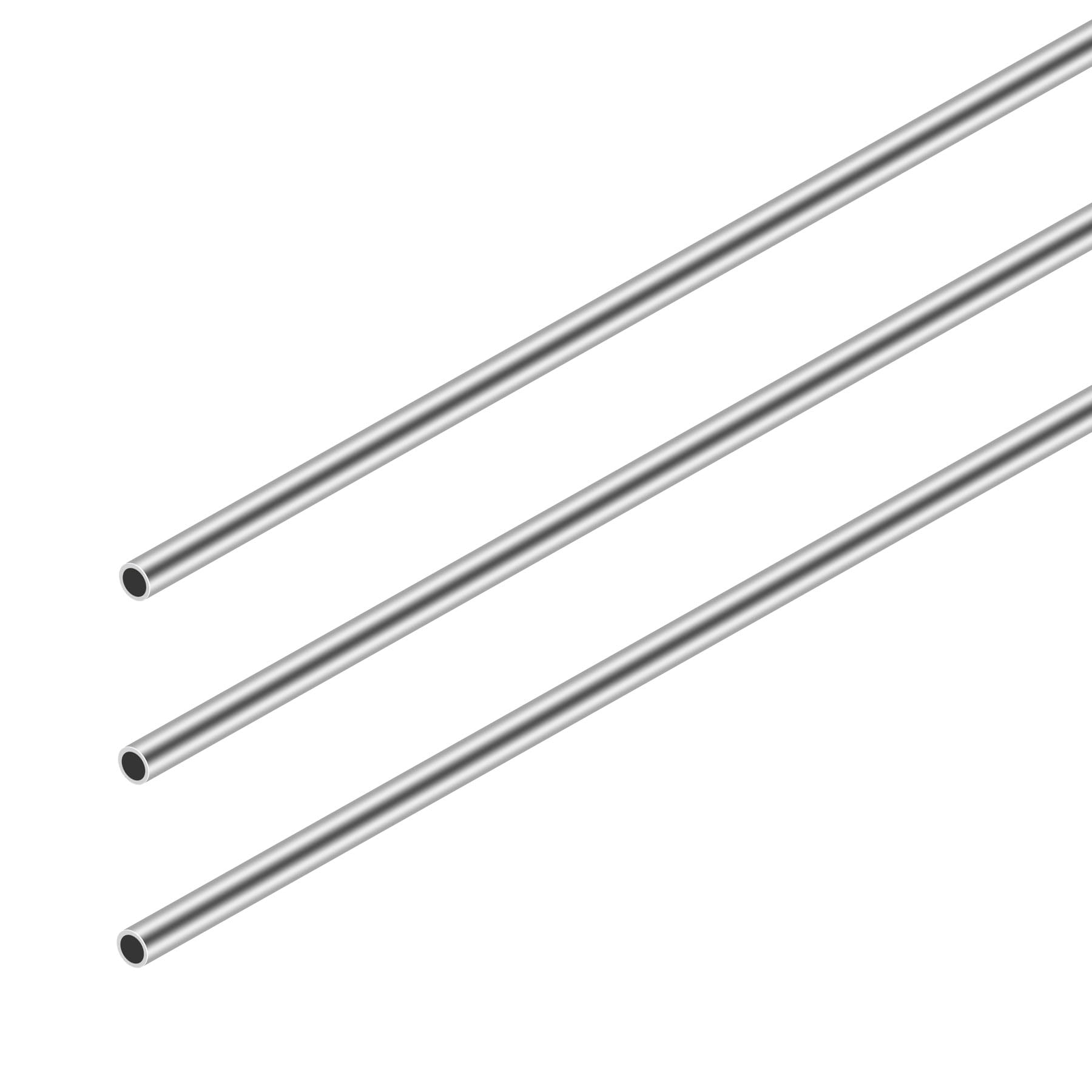 Tubes Ronds En Acier Inoxydable 304 Sans Soudure 4mm OD 0,5mm Épaisseur de Paroi 300mm Longueur Acier Inoxydable Tuyau Tube 3 Pièces