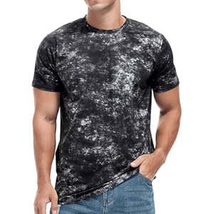 YININF Mens Hipster Hip Hop Short Sleeve Print T-Shirt Shirts Men