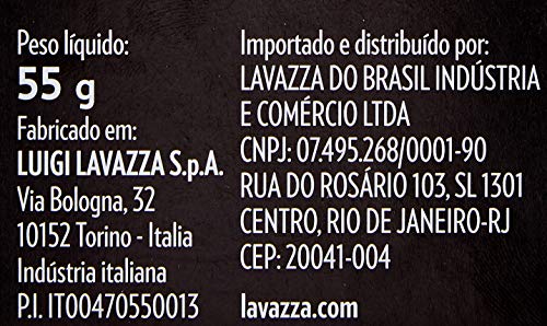 Image of Lavazza Espresso Vigoroso, 5.5 G X 10 Nos Nespresso Compatible Coffee Capsules, Box, 55 Gram