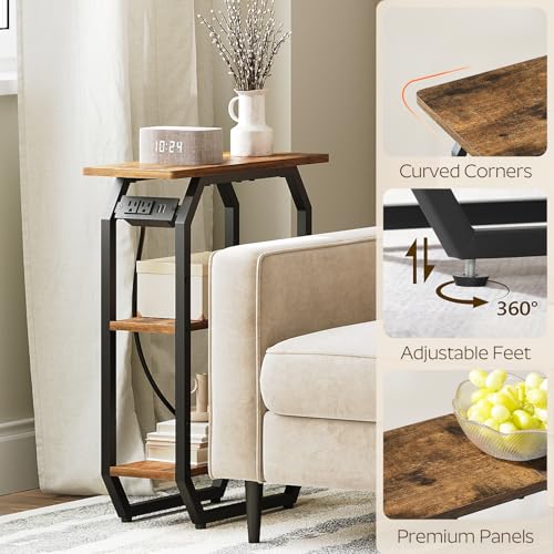 Small-Narrow-Side-Tables-with-Charging-Station-Set-of-2-Skinny-End-Table-for-Small-Spaces-Slim-Nightstand-with-USB-Ports-and-Outlet-Bedside-Table-with-Storage-Shelf-Rustic-Brown-ET11L2UBR