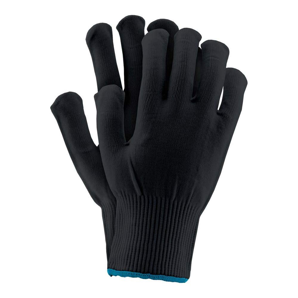 Reis Rpoly_B9 Protective Gloves, Black, 9 Size, Pack of 12