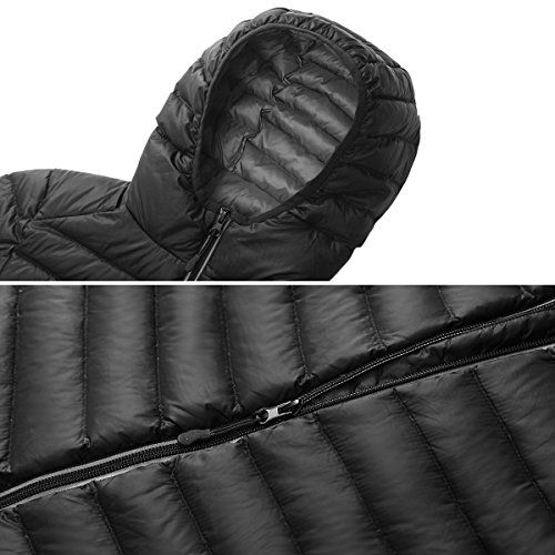 Rokka&Rolla Women's Lightweight Packable Down Puffer Jacket Coat4