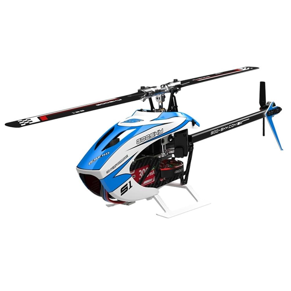 Amazon | GOOSKY S1 RC ヘリコプター BNF バージョン（ブルー