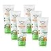 Equilibra Baby, Baby Crema Emolliente Viso-Corpo, Crema Idratante per Neonati e Bambini, Adatta a Pelli Sensibili, a Base di Aloe Vera, Avena, Calendula, Burro di Karité, 6 Pezzi da 100 ml