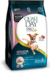 Ração Qualiday Prolife para Cães Raças Medias Senior 13kg