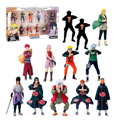 Bizak Naruto Pack de 12 Figuras en Caja Deluxe, 7 cm, Incluye 2 Figuras Ocultas de Edición Especial, +6 años, (64111280-1) | Ya disponible en tu tienda friki favorita! En mundofriki.es! Bizak Naruto Pack de 12 Figuras en Caja Deluxe, 7 cm, Incluye 2 Figuras Ocultas de Edición Especial, +6 años, (64111280-1) | Ya disponible en tu tienda friki favorita! En mundofriki.es!