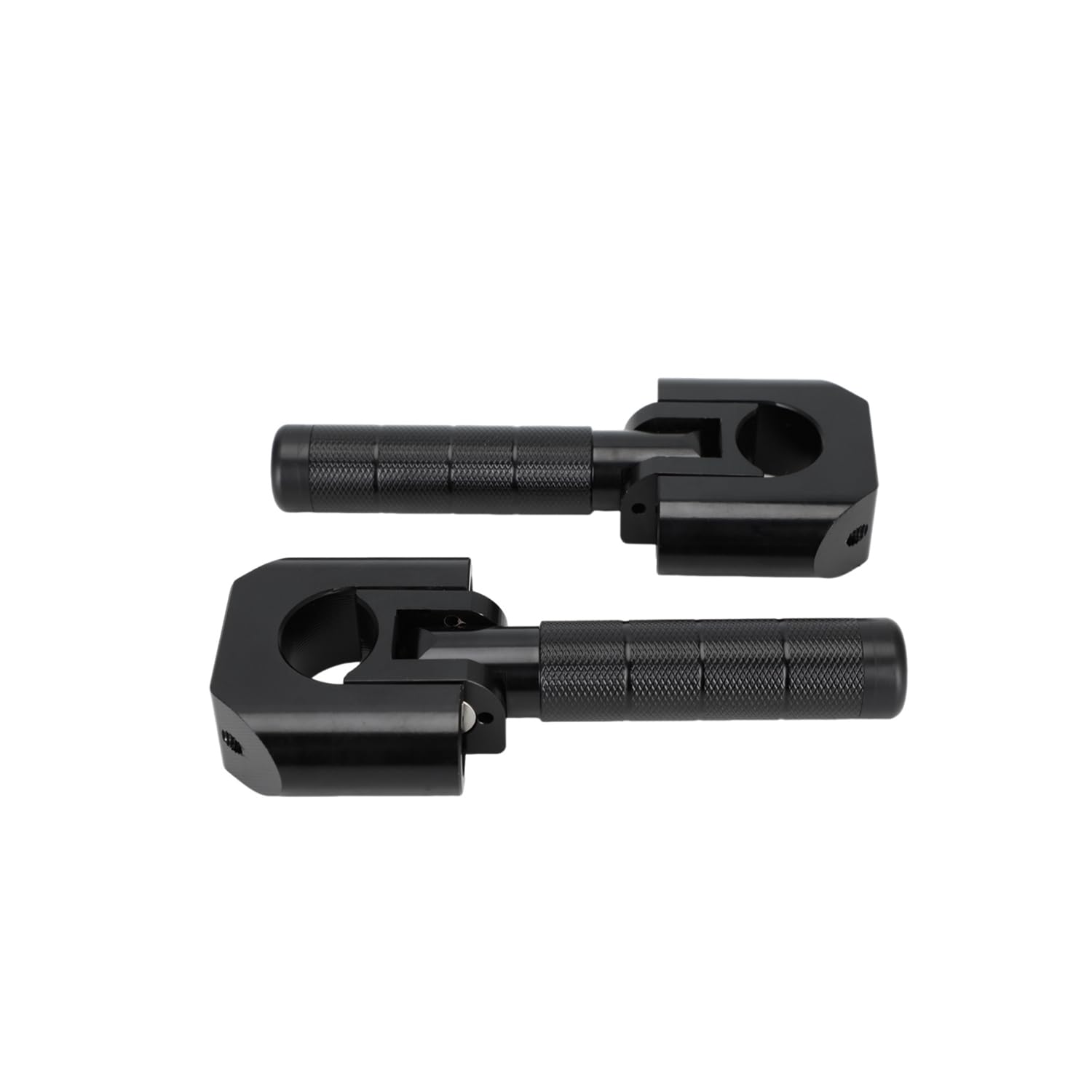 Motorrad Fußrasten Hinten, Highway Fußrasten Adventure 22mm-32mm Sturzbügel Klappbar CNC Universal für R1250GS F850GS R1200GS Africa Twin CB500X Tenere 700 V-Strom 390-1290 Adventure ADV