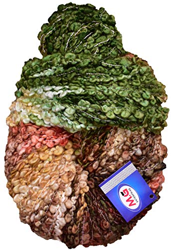 Image of Knitting Yarn Thick Chunky Wool, Sumo Brown Beads 300 GMS Best Used with Knitting Needles-XD Art-HCG