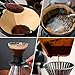 DechoPak Coffee Filters #4, 200 Count Cone Paper Coffee Filter 8-12 Cup, Unbleached Natural Disposable No 4 Filters Fits for Pour Over, Drip Coffee Maker Suitable for Home, Shop Commercial (Brown)
