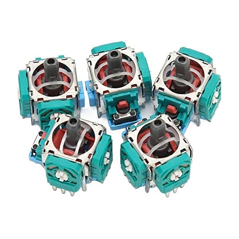 Hoopoocolor 5 Pack of Replacement Joysticks for PS5, ABS Material, with Stable Performance, Can Provide You with The Most Comfortable Gaming Experience Cover