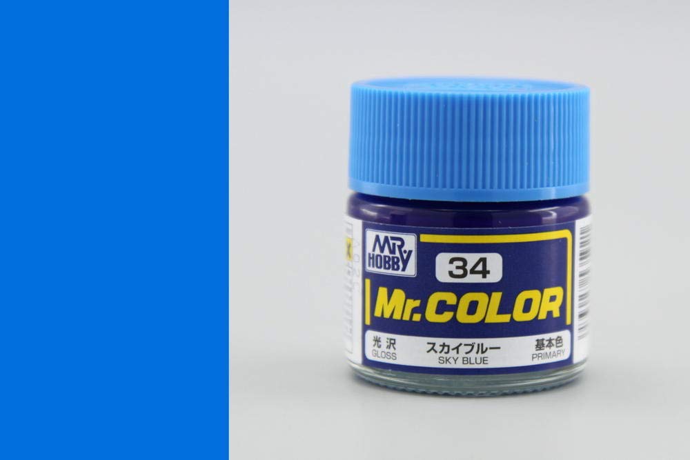 Mr. Hobby Blue Mrhobby - Mr. Color 10 Ml Sky (Mrh-C-034)