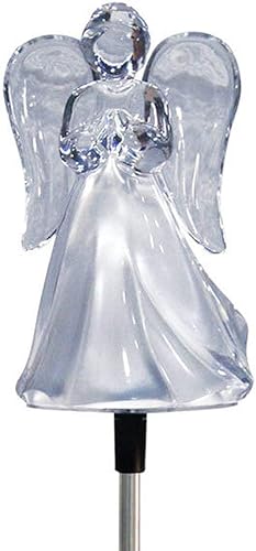 Florals - Luces LED solares de ángel estaca de jardĂn al aire libre para decoraciĂłn de patio y paisaje LED gran regalo Florals - Luces LED solares de ángel estaca de jardĂn al aire libre para decoraciĂłn de patio y paisaje LED gran regalo