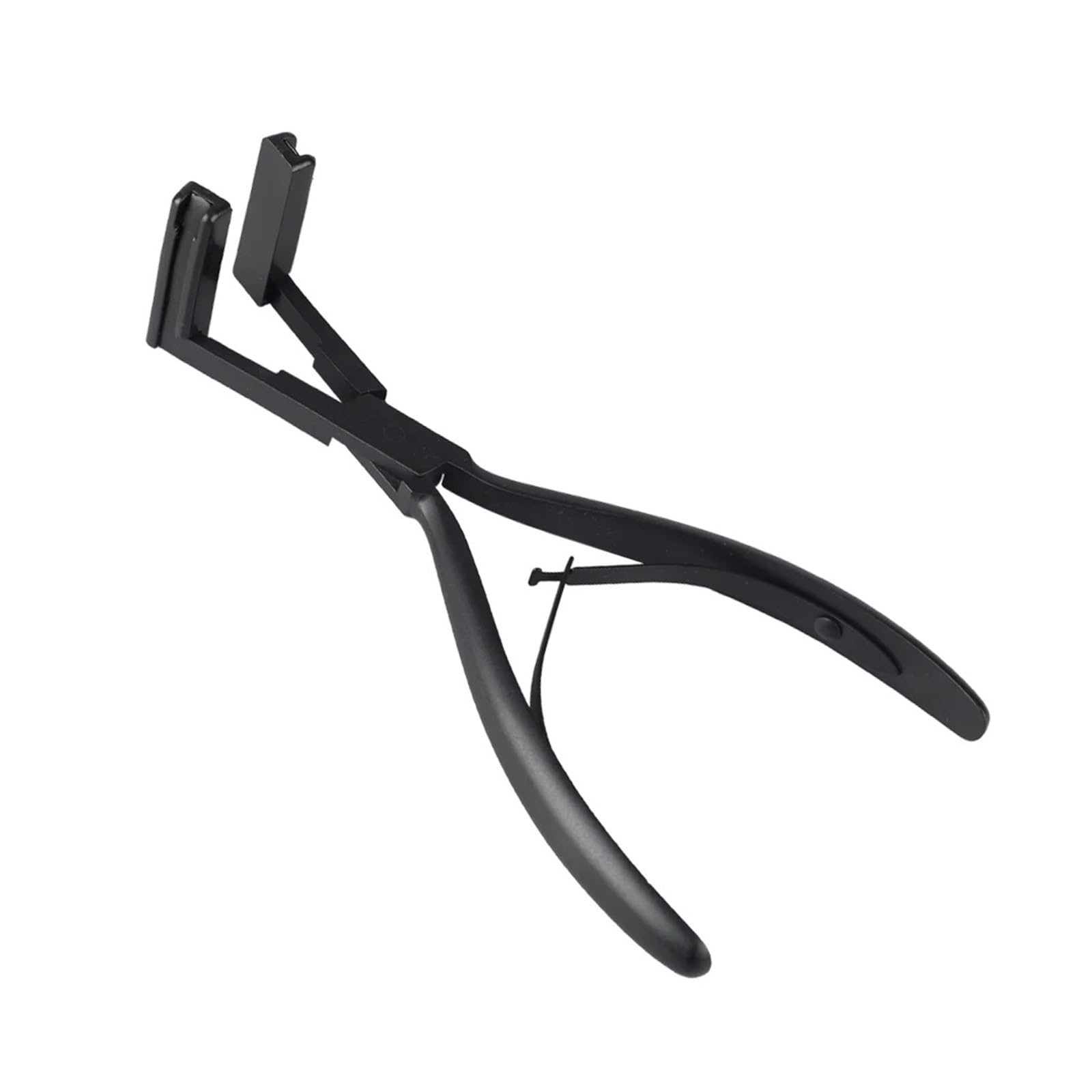 Jbjygsg All Black Tape In Hair Extensions Pliers Stainless Steel Sealing Pliers For Tape In Extensions Tape In Pliers For Hair Styling(All Black)