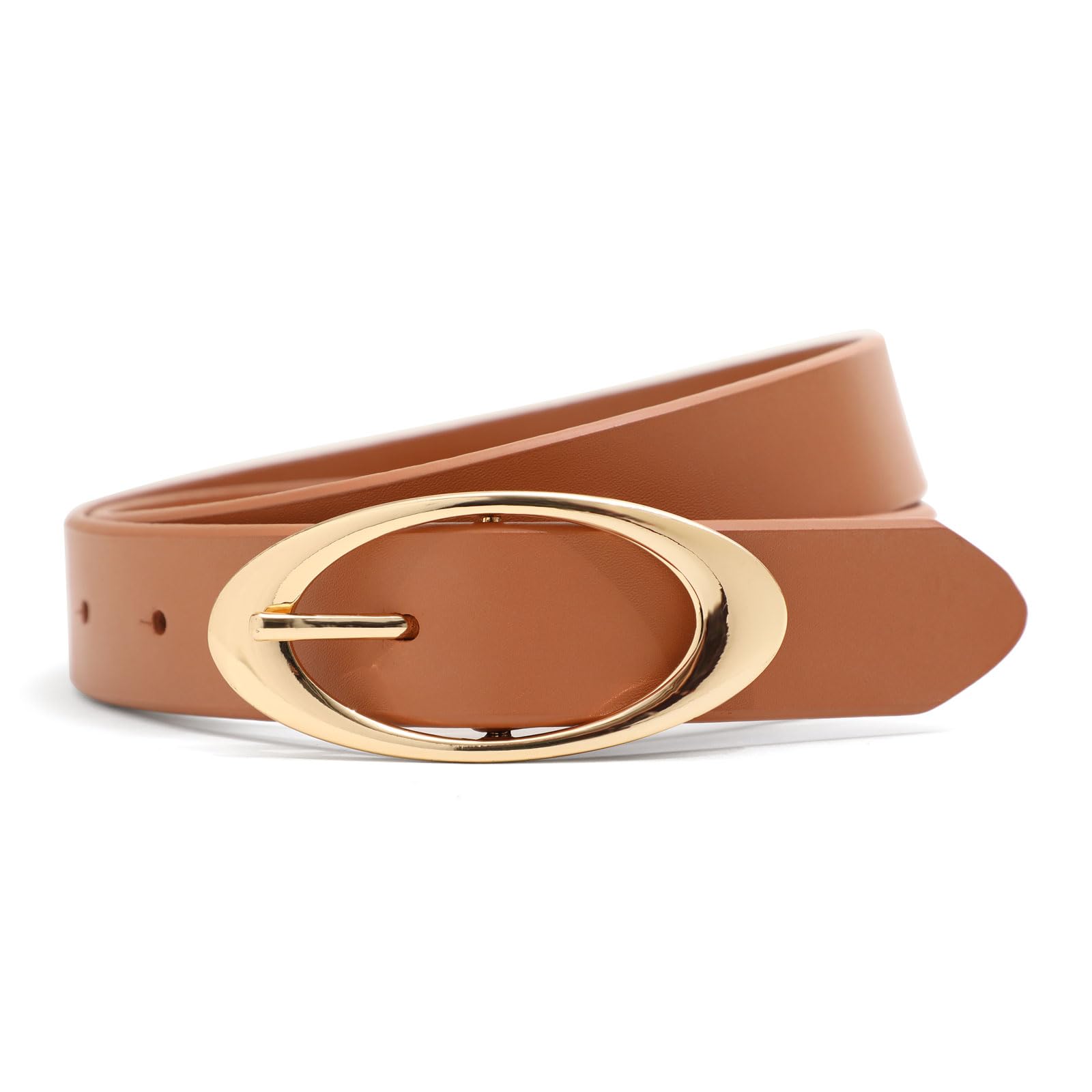 Belts for Women Fashion Leather Waist Belt for Jeans Pants Dresses