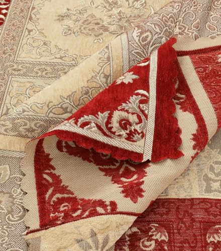Image of Luxury Velvet Bedsheet - King Size Luxury Bed Sheet - Ultra Soft, Cozy & Warm Bedding for Bedroom - Hypoallergenic & Elegant Velvet Texture (Check Mate MEHROON BAZE, Velvet Bedsheet)