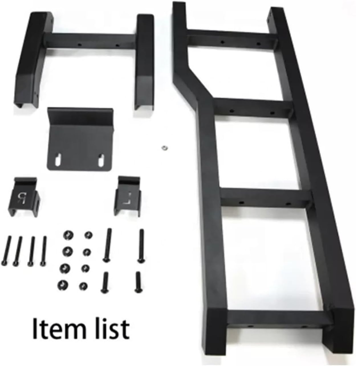 Compatible for Jimny Exterior Modification Accessories Aluminum Rear Tailgate Vertical Ladder Rear Door Climbing Ladder