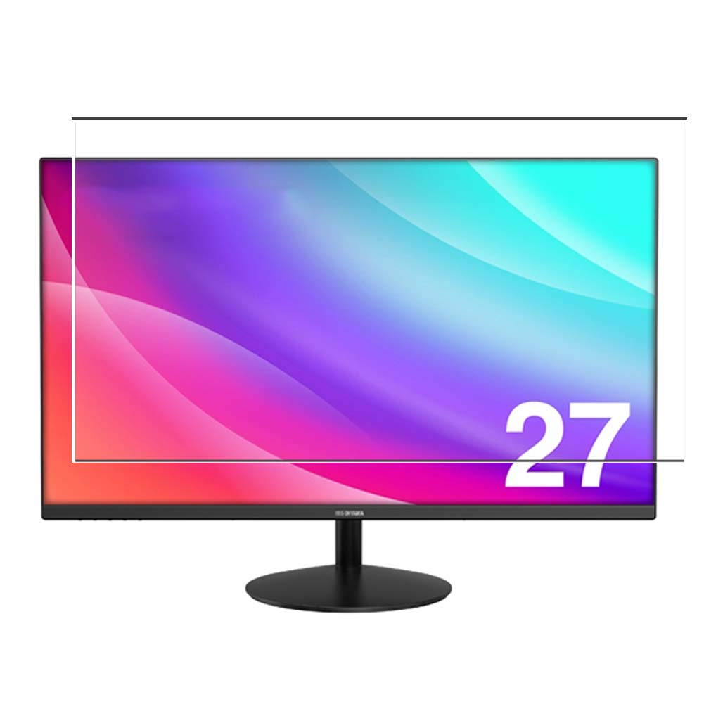 Vaxson 3-Pack Screen Protector, compatible with IRIS OHYAMA RLD-27AF-B 27", TPU Guard Film Protectors [ NOT Tempered Glass ]