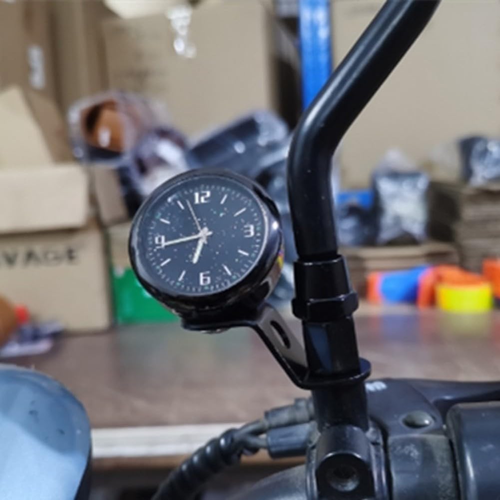 Passend für Motorrad-Lenkeruhr für alle Motorräder mit Installation