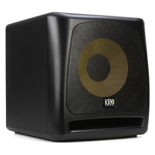KRK 10S2 V2 10" 160 Watt Powered Studio Subwoofer