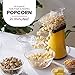 Elite Gourmet Fast Hot Air Popcorn Popper, 1300W Electric Popcorn Maker with Measuring Cup & Butter Melting Tray, Oil-Free, Great for Home Party Kids, Safety ETL Approved, 4-Quart, Yellow