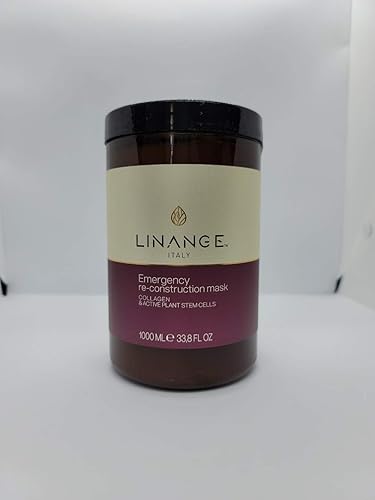 Linange Spa - Máscara de colágeno de emergencia (33.8 fl oz) producto fortalecedor, hidratante, nutritivo, para el cuidado del cabello mascarilla