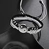 Best Friend Bracelets for 2 Matching Yin Yang Adjustable Cord Bracelet for Bff Friendship Relationship Boyfriend Girlfriend Valentines Gift