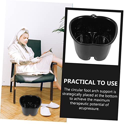 NOLITOY cubeta para baño de pies negra miniatura 2