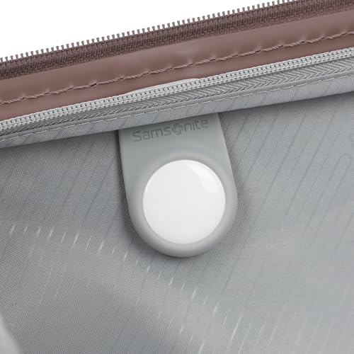 Image of Samsonite Elevation Plus - Carry-On Hardside Luggage - Scratch Resistant Polypropylene Shell, RightHeight Adjustable Handle, Integrated AirTag Holder, TSA Lock, WetPak Compartment - Chocolate Mauve