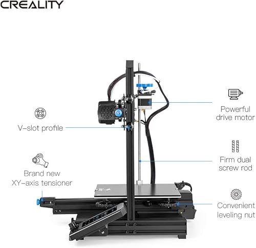 Miniatura 3 de Creality Ender 3 V3 SE Impresora 3D con nivelación automática, transferencia automática de filamentos, extrusor directo Sprite, Dual Z, MAX 250MMS,