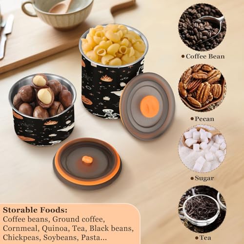 Contenedor de café de acero inoxidable 500 ml miniatura 5