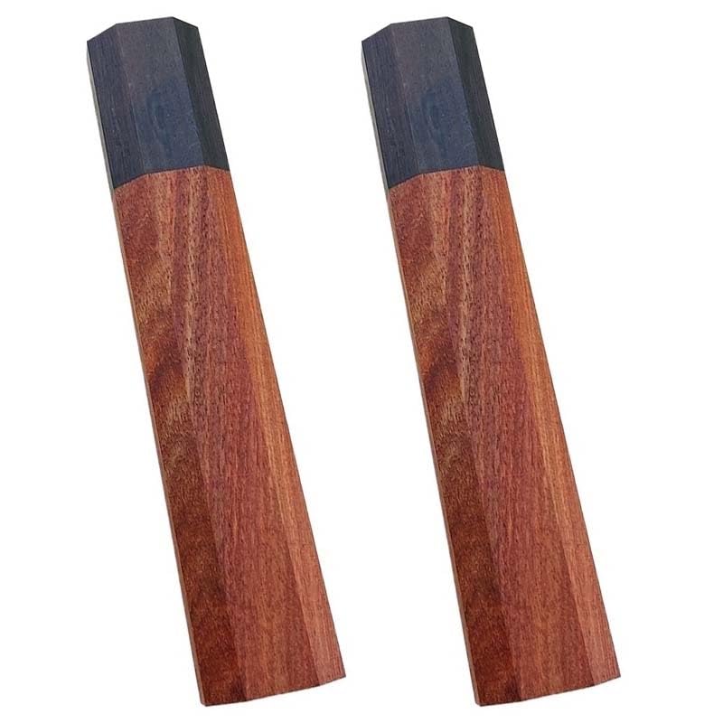 Mangos de cuchillo octagonales japoneses 2 piezas