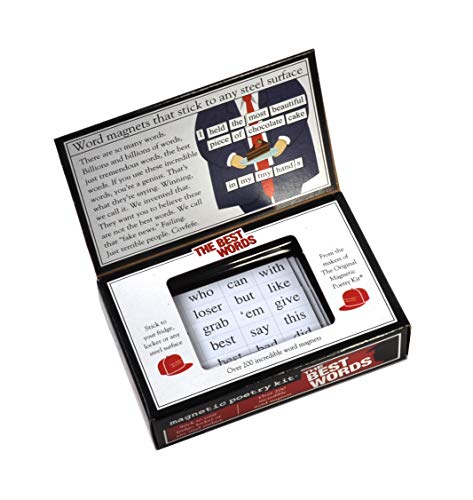 Magnetic Poetry The Best Words Word Magnet Kit miniatura 2