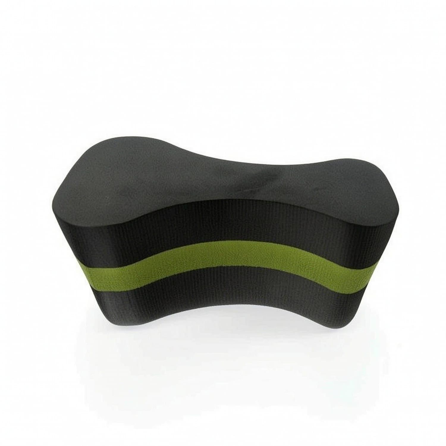 Compact Pull Buoy Ergonomic Leg Buoyancy Aid Lightweight Swim Pull Buoy for Adults, Beginners, Kids, Black-Green-image-23
