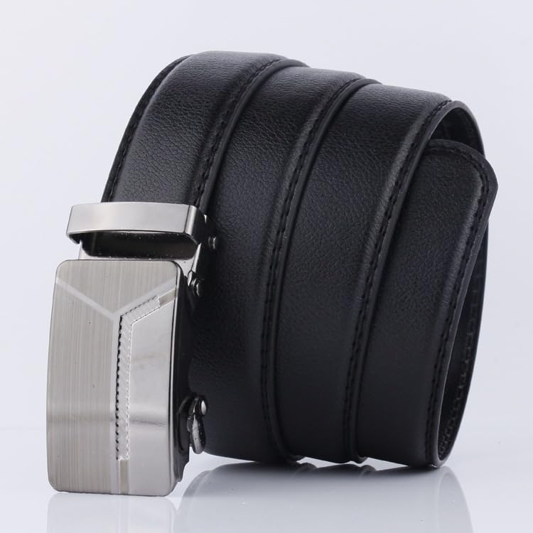 JSEIAJB Versatile Men's Automatic Buckle Belt Waist Belt Clothing Matching with Belt2