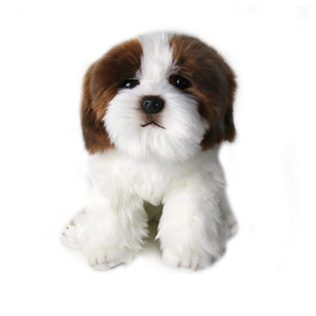 【三英】シーズー ぬいぐるみ お座り レトロ 子犬わんちゃん リアル 三英】シーズー ぬいぐるみ お座り レトロ 子犬わんちゃん