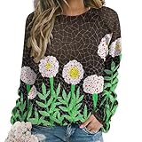 草間彌生 Tシャツ 丸首 トレーナー レディース スウェット 長袖 インナー ゆったり おおきい サイズ 大きめ普段着 プルオーバー スウェット ルームウェア 無地 春秋冬 抗菌防臭