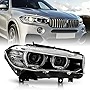ACANII - For 2014-2018 BMW X5 F15 F85 HID/Xenon Model Projector Headlight Headlamp Replacement Right Passenger Side