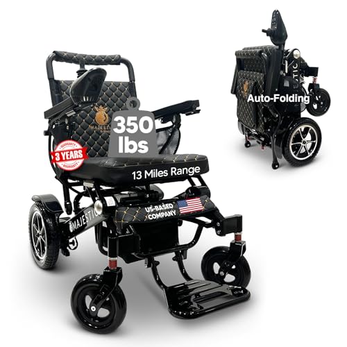 Electric Wheelchairs for Adults, Auto Folding Electric Wheelchair, 350 lbs Weight Capacity, Long...